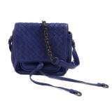 Bottega Veneta New Tie Mini Saddle Blue