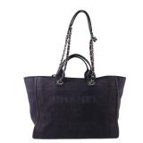 Chanel SHW Deauville Medium Black