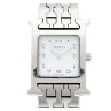 Hermes H Watch HH1.210 SS White