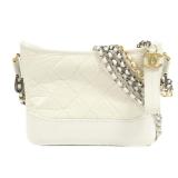 Chanel Gabrielle Small Chain White