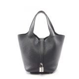 Hermes Picotin Lock PM Noir Black