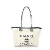 Chanel Deauville White Navy