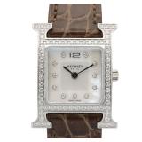Hermes H Watch HH1.230 Diamond Watch