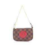 LV Mini Pochette T&B Red