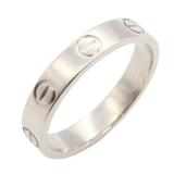 Cartier Mini Love Ring K18WG White Gold