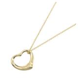 Tiffany Open Heart SM Necklace K18YG
