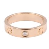 Cartier Mini Love 1PD Ring K18PG