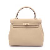 Hermes Kelly 25 Poussiere 2WAY