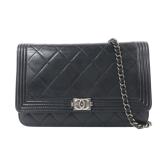 Chanel Boy WOC Black