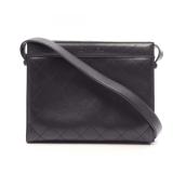 Chanel Matelasse Black Lambskin