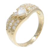 Diamond Ring K18 Yellow Gold