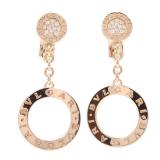 Bvlgari Bvlgari Pave Diamond Earrings