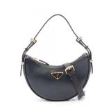 Prada Soft Calf Arche 2Way Black