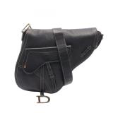 Dior Saddle Shoulder Bag Black
