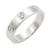Cartier Mini Love 1PD Ring K18WG