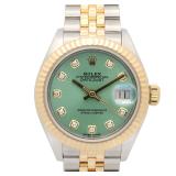 Rolex Datejust 279173G Mint Tapestry Watch