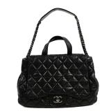 Chanel 2Way SHW Black Lambskin