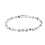 Bvlgari Lucia Diamond Bracelet K18WG