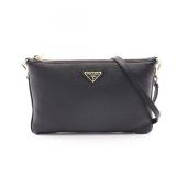 Prada Vit Daino Soft Shoulder Bag