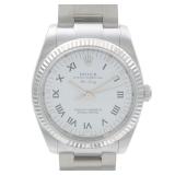 Rolex Air-King 114234 White Auto Watch