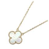 Van Cleef Vintage Alhambra MOP K18YG