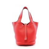 Hermes Picotin PM Rouge Coeur