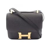 Hermes Constance 3 24 Black Epsom