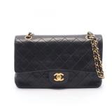 Chanel W Flap Lambskin Black