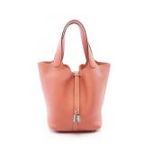 Hermes Picotin Rock MM Rose Tea