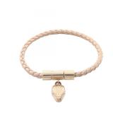 Bvlgari Serpenti Forever GP Leather Bracelet
