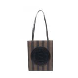 Fendi Pecan Tote Brown Black