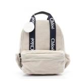 Chloe Kids Backpack Beige Navy
