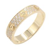 Cartier Love Diamond SM Ring K18