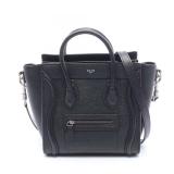 Celine Luggage Nano Black