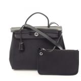 Hermes Alebag Zip PM 2Way Black