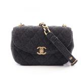 Chanel Matelasse Gray Feutre