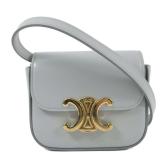 Celine Mini Triomphe GHW Green