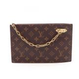 Louis Vuitton Chain Clutch Monogram