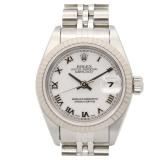 ROLEX Datejust 69174 K18WG/Steel Roman