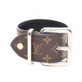 LV Cuff LV Emblem Brown