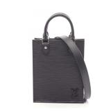 LV Petite Sac Plat Epi Black