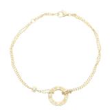 Cartier Love Circle 2PD K18YG