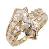 Diamond Ring K18 Yellow Gold