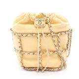 Chanel Coco Mark Drawstring Purse