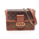 LV Dauphine MM Reverse Beige