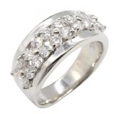 Diamond Ring Pt900 Platinum