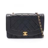 Chanel Diana Flap Lambskin Black