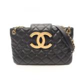 Chanel Matelasse Flap Lambskin Black