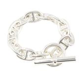 Hermï¿½s Chaine d'Ancre TGM Bracelet Silver925