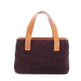 Celine C Macadam Bordeaux Brown